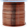 Mandala Crafts 20 Gauge Anodized Aluminum Craft Wire for Jewelry Making - 100 FT Colored Flexible Brown Wire - Bendable for Bonsai Armature Crafting Sculpting