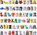 ferreve 60 pcs animal silicone beads for keychain, main product view