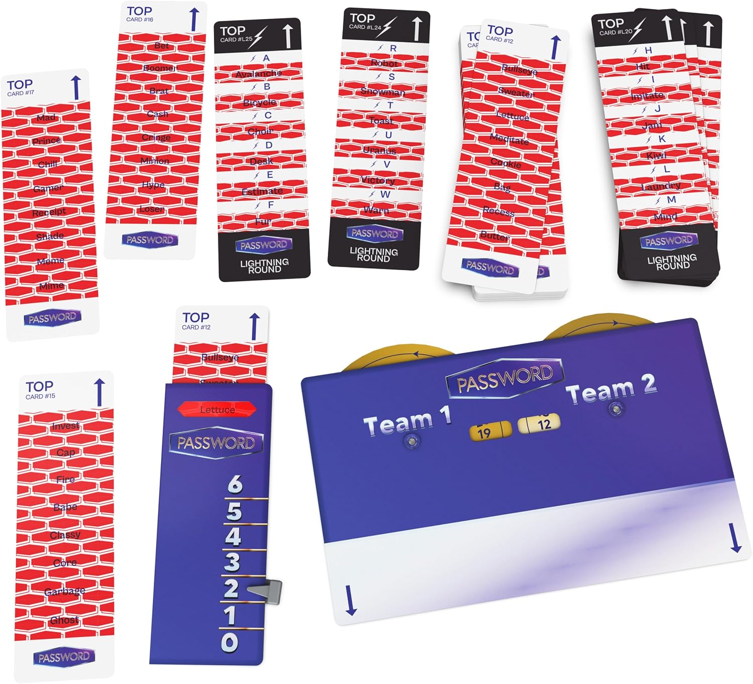 Spin Master Games, Password Party Game, As Seen on The Tonight Show with Keke Palmer, The Viral Party Card Game, Friendsgiving, 4+ Players, for Ages 14 & Up