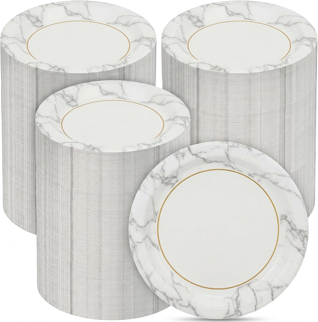 filltouch 400 pack 7 inch disposable paper plates, main product view