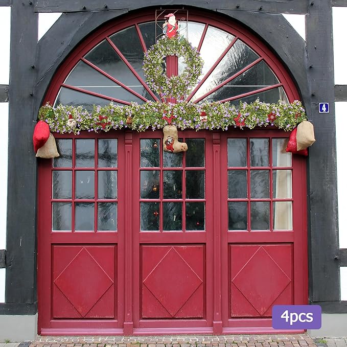 Artificial Baby Breath Flower Vines, Babys Breath Artificial Flowers Real Touch Faux Gypsophila Hanging Fake Baby's Breath Garlands for Wedding and Baby Shower Decor 2Pcs 5.8ft（Purple）