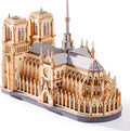 3d wooden puzzle for adults — notre dame, main product view