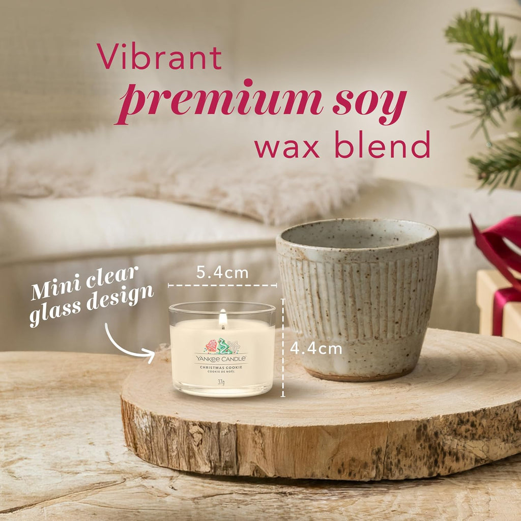 Yankee Candle Christmas Scented Candles Gift Set, 6 Filled Mini Votive Candles, Après Ski Collection, Perfect Christmas Gifts for Women
