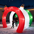 10.5 ft christmas inflatables ornament tunnel arch outdoor, main product view