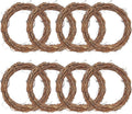 grapevine wreath set, 8 pcs vine branch wreaths, main product view