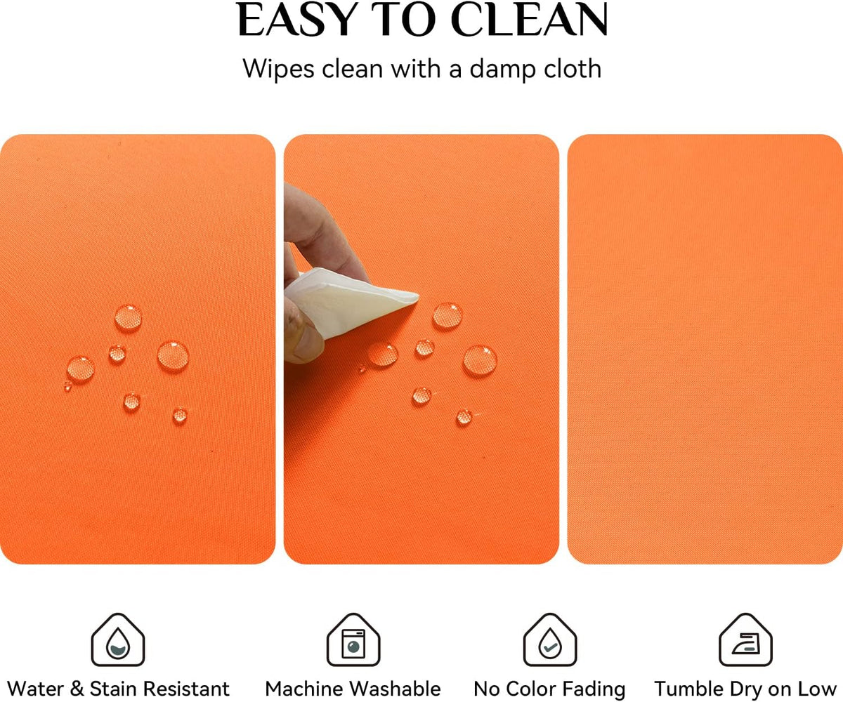 Softalker Rectangle Tablecloth, Waterproof Table Cloths Wrinkle Free Fabric W...