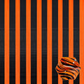 6 Pack Black Orange Foil Fringe Curtain Backdrop, 3.28Ft x 8.2Ft Metallic Tinsel Foil Fringe Streamer Curtains for Photo Booth, Birthday, Wedding, New Year Party Decorations