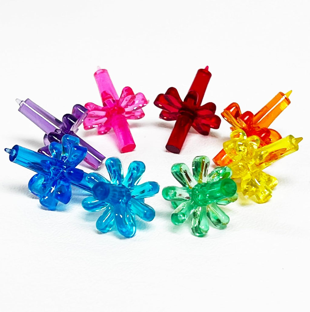 National Artcraft Candle Blossom Ceramic Tree Light Ornaments - (90/Pk) (Multi-Colored)