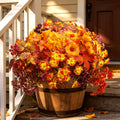 grunyia 12 bundle fall artificial flowers for outdoor, main product view
