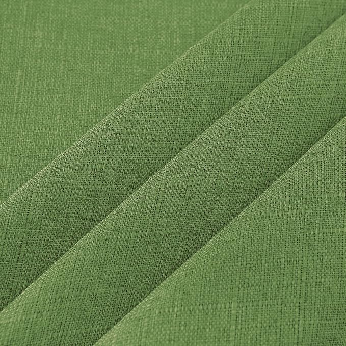 NLMUVW Olive Green Linen Tablecloth Rectangle 108 Inch, Textured Natural Table Cloth Farmhouse Table Cover for Kitchen Dining Coffee Spring, 54 x 108 Inch