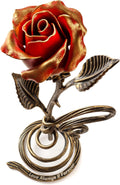 Personalized Iron Rose - Wedding 6th & 11th Year Anniiversary Metal Flower
