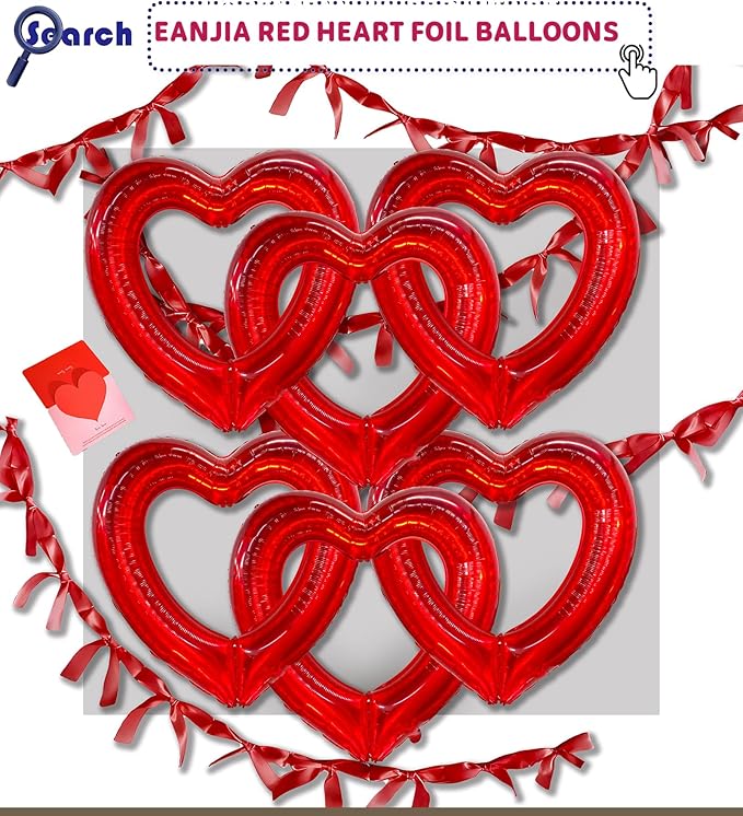Pre-Assembled Red Bow Garland | Double Side Satin Silk Bow Banner 6FT+ 3ft Extend Ribbon for Coquette Birthday Bridal Shower & Bachelorette Party,Read to Hanging (Red, 6ft)