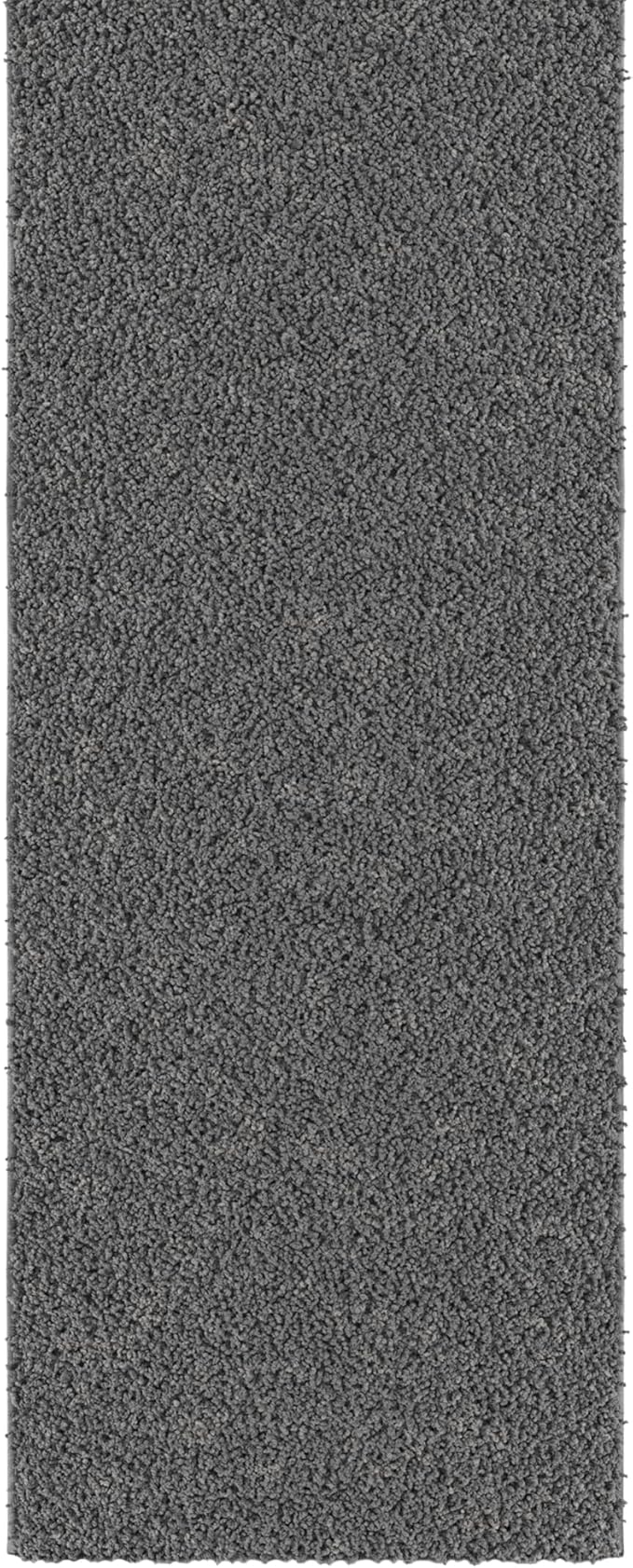 Ottomanson 2' x 3' Shaggy Area Rug - Plush & Cozy Non-Slip Carpet for Bedroom, Living Room & Nursery - Non Shedding & Durable for High-Traffic Areas, Gray