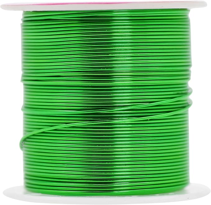 Mandala Crafts 22 Gauge Anodized Aluminum Craft Wire for Jewelry Making - 450 FT Colored Flexible Assorted Wire - Bendable for Bonsai Armature Crafting Sculpting