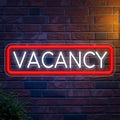 Vacancy Neon Sign, Neon Sign For Business Hotel Hostel Sign Room Vacancy Sign Wall Decor Artled Bar Sign Backdrop Lights Led Business Signs Creative Neon Lights Signs Usb Powered