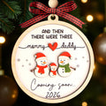Expecting Baby Ornament 2026, Pregnancy Announcement for Husband Grandparents Family Aunt, Gifts for Expecting Parents Expecting Parents to Be Unique Gifts 2026