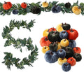conelist 2 pcs artificial maple leaf rattan garland, main product view