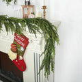 6 ft realistic christmas garland,natural droopy,soft bendable lifelike, main product view