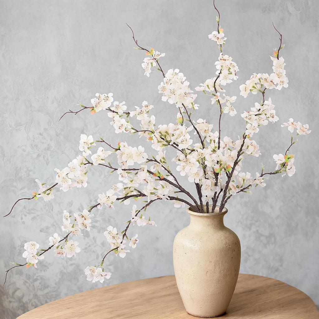 inxugao artificial cherry blossom branches decor 6 pcs, main product view