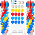 2 sets circus party decorations carnival balloon column, main product view