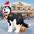 ourwarm 5ft funny christmas inflatables husky outdoor christmas, main product view
