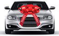 CarBowz Big Red Car Bow, Happy Birthday Bow, Giant 30" Bow, Non Scratch Magnet, Weather Resistant Vinyl