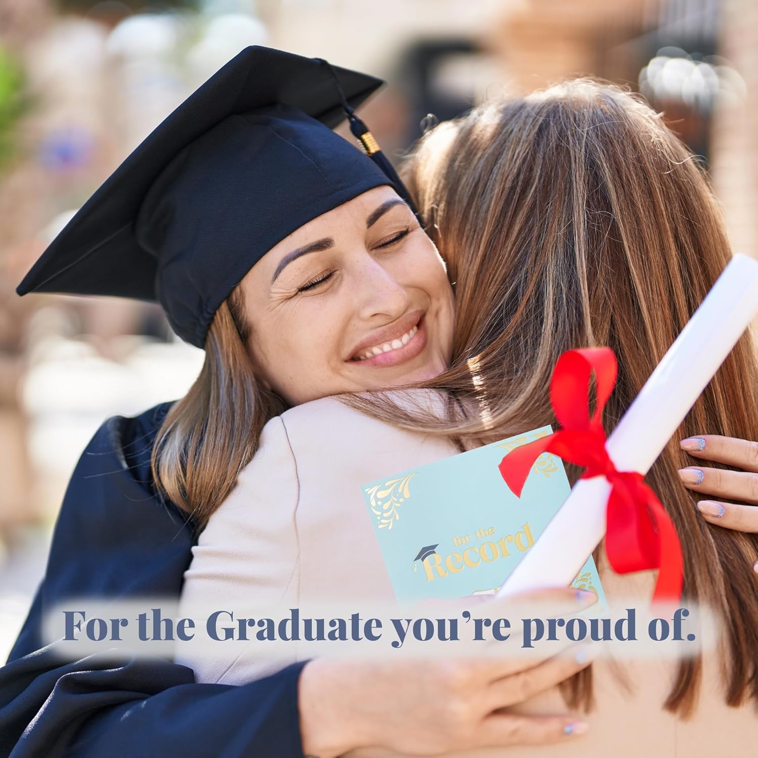 Vinyl Record Graduation Card for High School & College Graduates