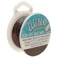 The Beadsmith Wire Elements Craft Wire – Tarnish Resistant, Soft Temper, Round, Smoke Quartz Color – 0.32mm, 28 Gauge, 40 Yard Spool – Jewelry Making, Wire Wrapping, & Other DIY Crafts