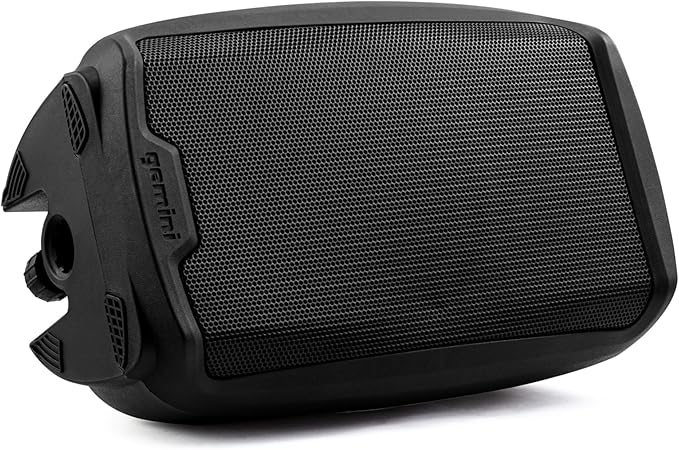 Gemini 10” 1000W Bluetooth PA Speaker with TWS Link, USB/SD/FM, XLR/RCA/AUX Inputs, Mic & Guitar Channels, Portable Powered Sound System for DJs, Parties & Small Venues (AS-2110BT)