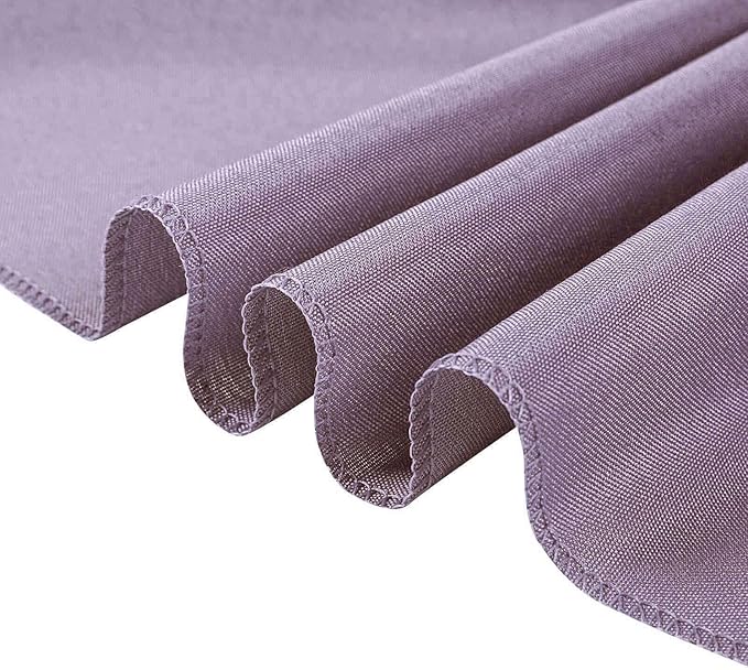 Efavormart 70" Square Linens Violet Amethyst Wholesale Linens Polyester Square Linen Tablecloth for Wedding Banquet Restaurant
