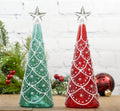 red co. set of 2 assorted glass 9.5", main product view