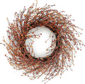 24 inch fall wreath for front door full, main product view