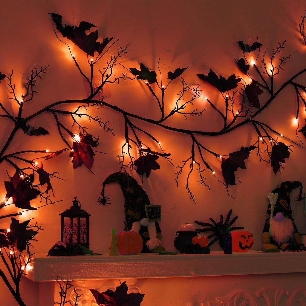9 ft 72 led willow vine twig decor, main product view