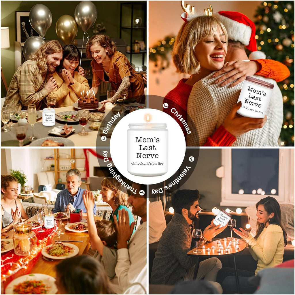 Homsolver Gifts for Mom from Daughter Son, Best Mom Gifts, Funny Mom, Birthday Thanksgiving for Mom Stepmother Adoptive Mother, Mom's Last Nerve