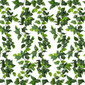 recutms 6pc fake vines artificial ivy garland silk, main product view