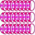 100 Pcs LED Bracelets Sound Activated with Flashing LED Strobe Music Control Light Up Bracelets for Rave, Game Prizes, Birthday Party Favor,Valentine's Day gift