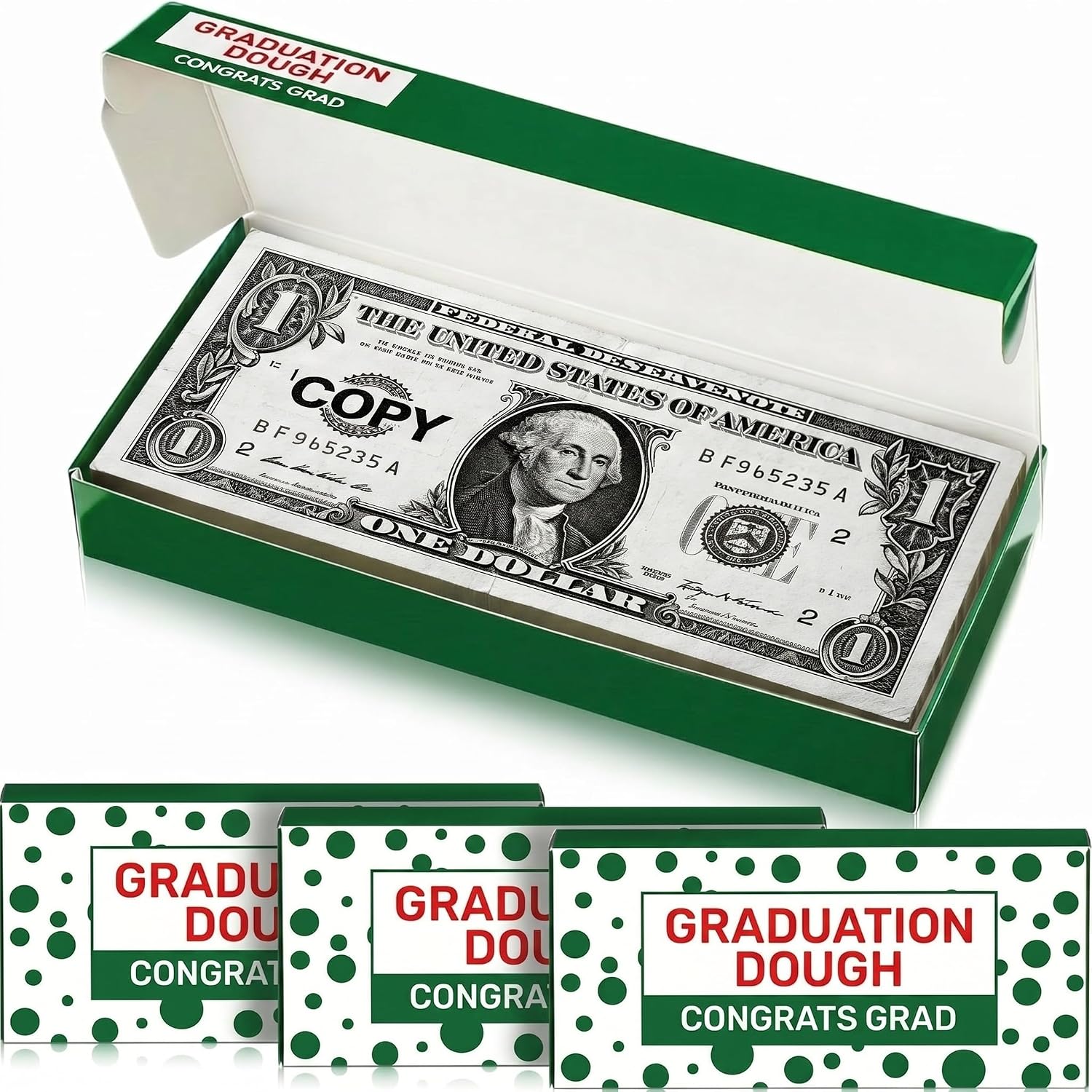 Gilprop 3 Pcs Graduation Gifts 2026 Graduation Money Holder for Cash Gift Donut Money Gift Box Unique Funny Donut Box Cash Gifts for Class of 2026 College University Graduates Women Men