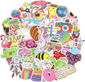 QTL Waterproof Stickers for Girls Cute Stickers for Water Bottles Hydro Flask Kids Teens Waterproof Vinyl Packs 100Pcs