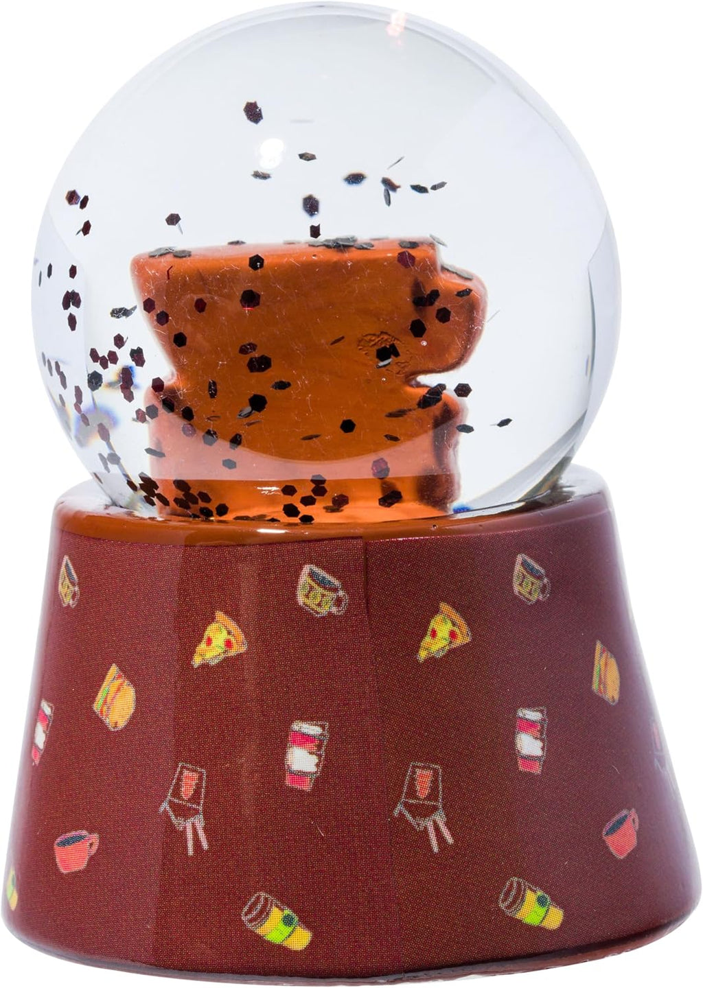 Silver Buffalo Gilmore Girls Mini Light Up Snow Globe│Luke's Diner│3.8 Inches Tall, 45mm (Small)