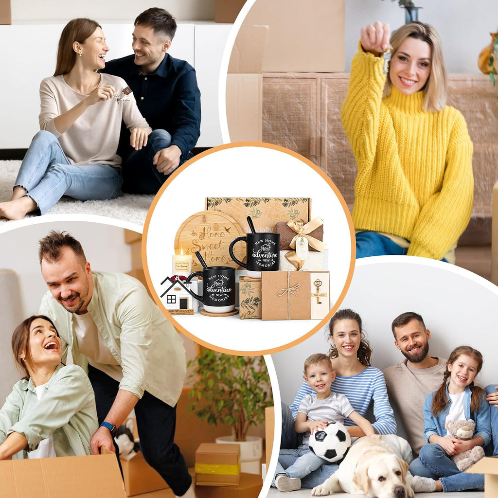 YHRJWN 13 Pcs House Warming Gifts New Home, New Home Gift Ideas, Housewarming Gift for Homeowners Women Men Friends, Closing Gifts for House Buyers