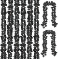 obbsie 8 pack 7.8ft black maple leaf garland, main product view