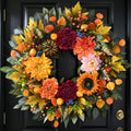 waipfaru 26 inch harvest fall wreaths for front, main product view