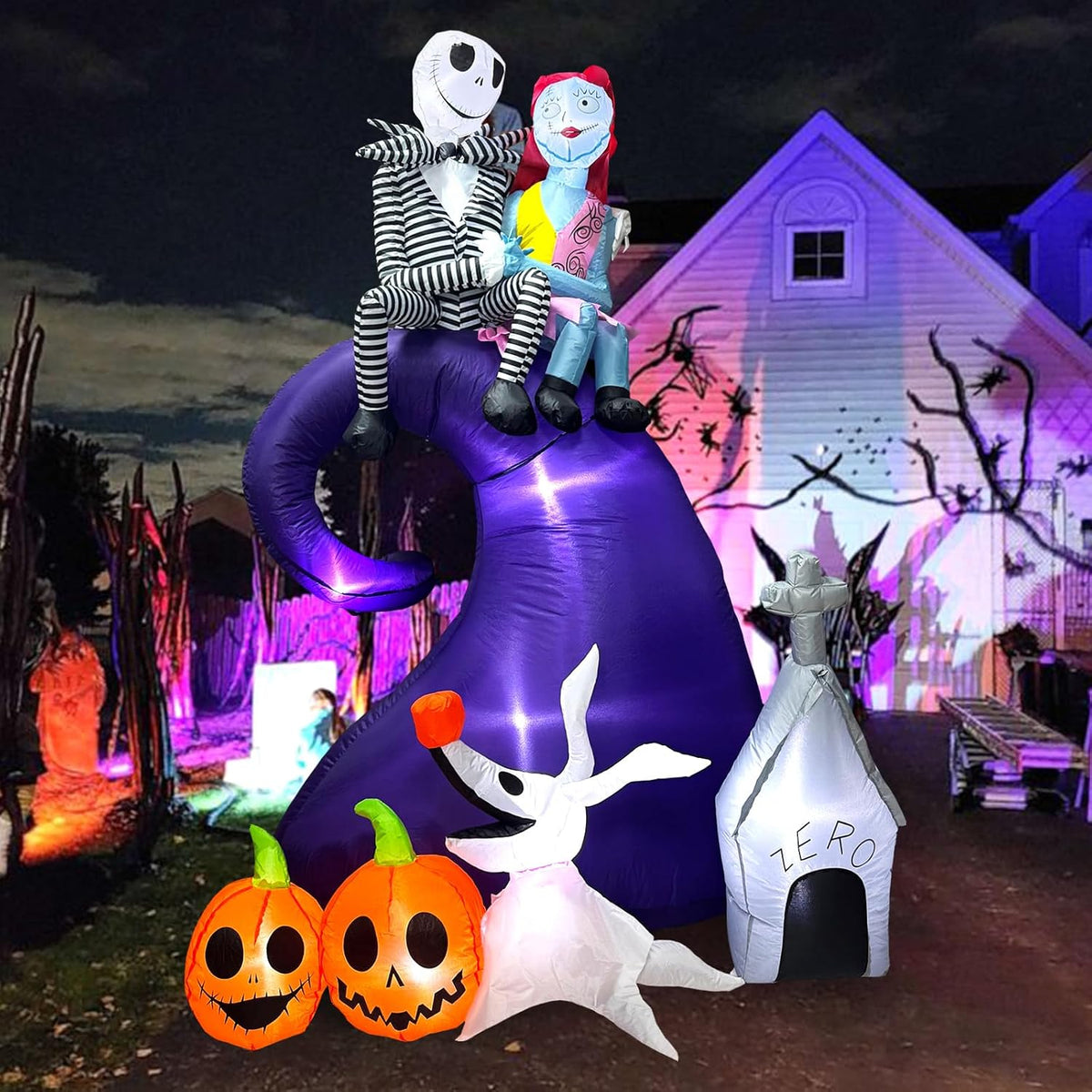 6 ft halloween inflatables outdoor decoration, blow up, main product view