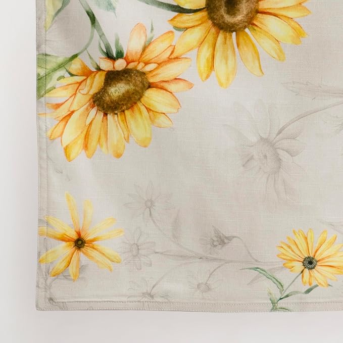 Maison d' Hermine Table Runner 100% Cotton Double Layer Table Runners 108 inches Long Decorative for Home Kitchen Dining Party Baby Shower Wedding Bridal Shower Spring Summer (Candice, 14.50" x 108")