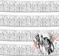 4 Pack 10 Ft Silver Foil Fringe Garland Metallic Streamers Tinsel Banner Wall Hanging Garland Backdrop for Parade Floats, Halloween, Christmas, Thanksgiving, New Year Party Decorations