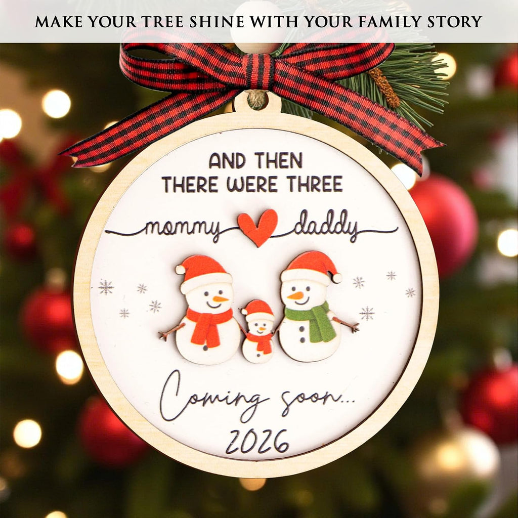 Expecting Baby Ornament 2026, Pregnancy Announcement for Husband Grandparents Family Aunt, Gifts for Expecting Parents Expecting Parents to Be Unique Gifts 2026