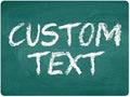 Custom Sign, Custom Street Sign, 11 Font Colors, 13 Font Styles, 4 Hole Options, 22 Sizes, 18x24 Inches, Rust Free DiBound, Fade Resistant, Made in USA by My Sign Center (Chalkboard Green)