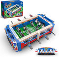 soccer mini foosball table game building block set, main product view