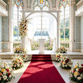 FUHSY Aisle Runner Burgundy Velvet Aisle Runners 4FTx20FT Wedding Aisle Floor Runners for Outside Rustic Rug Runner Maroon Carpet Runner for Party Beach Runway Indoor Outdoor Decorations