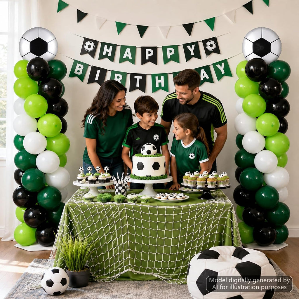 2 sets soccer balloon column stand adjustable sports showing dimensions